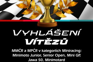 Vyhlášení vítězů sezóny 2018 - Miniracing